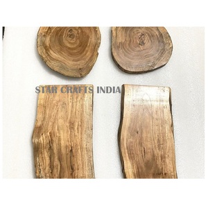 เขียงไม้แกะสลักไม้ขนาดใหญ่สำหรับเขียงไม้ผักเนื้อบาร์บีคิวเขียงไม้ไผ่ที่ใหญ่ที่สุด - Product Image 5