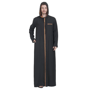 Nouvelle conception, vêtements islamiques brodés, robe musulmane, thobe arabe, kaftan, style Dubaï, thobe pour hommes sur mesure, respirant - Product Image 2