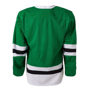 Nouveau style OEM personnalisé, maillot de hockey sur glace unisexe respirant à manches courtes avec logo et couleurs personnalisés - Product Image 2