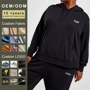 Sudadera con Capucha de Invierno 2025, Estilo Urbano Americano, para Mujer, Talla Grande, Forro Polar, con Cordón, Sudadera con Capucha de Sherpa Afelpada - Product Image 2