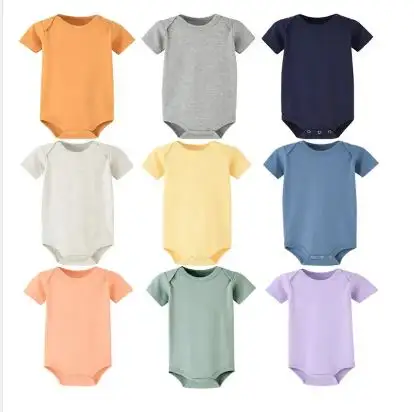 Algodão do bebê romper roupa do bebê Alta Qualidade 100% algodão Bodysuit para o bebê e criança macacão Do Bebê