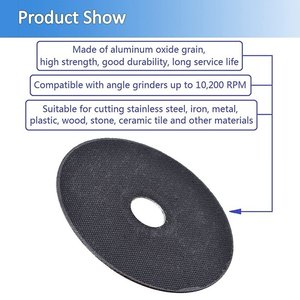 Hot <strong>Sale</strong> Abrasive 150mm 6 Inch Center Cut of Wheel Grinding Cutting Disc for Rubber Stainless <strong>Steel</strong> - Product Image 3
