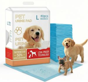 Tapis de propreté jetables imprimés pour chiots et animaux de compagnie, les plus vendus, pour l'apprentissage de la propreté en intérieur, 90x60 - Product Image 1