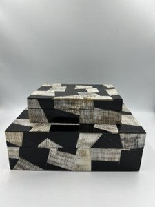 Caja Artesanal de Resina y Cuerno de Alta Calidad, Arte Indio Exótico Hecho a Mano para Uso Decorativo en Mesa - Product Image 6