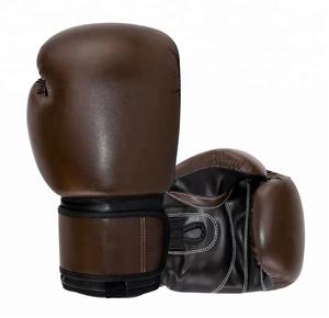 Gants de boxe en cuir véritable/PU avec logo personnalisé, sac de Muay Thai, gants de kick-boxing, gants de boxe multicouches à haute densité - Product Image 3