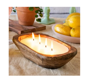 Bougeoir en bois de manguier avec parfum personnalisé à bas prix en bois de paulownia pour la décoration de Noël à la maison - Product Image 5