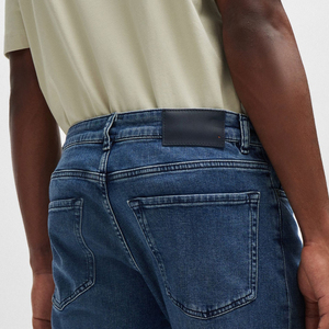 Best Slim Stretch Men <b>Jeans</b> Denim 100% Cotton Streetwear Distressed Oversized Washable Baggy <b>Jeans</b> Male Wide Leg <b>Jeans</b> for <b>Boys</b> - Product Image 4