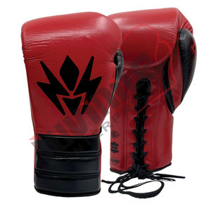 Gants d'entraînement en cuir durables personnalisés de qualité supérieure poignées imperméables à prix économique boxe Kickboxing Muay Thai - Product Image 1