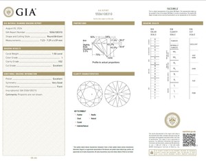 B2B อัญมณีสำหรับการรับรอง1.50 CT เพชรสีขาวหลวมเพชรธรรมชาติกลม I สี FL ไหลขัดได้รับการรับรองโดย igi/ - Product Image 2