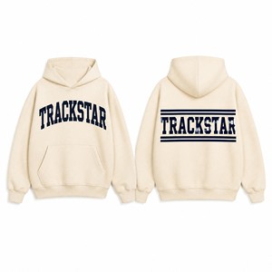เสื้อฮู้ดดี้พรีเมียม Trackstar โลโก้ปัก ทรงโอเวอร์ไซส์ ยูนิเซ็กส์ ผ้าฟลีซหนานุ่ม สวมใส่สบาย สไตล์ลำลองในเมือง สีสันตามสั่ง ผู้ผลิต OEM ODM รุ่น TS-HD-079 - Product Image 3