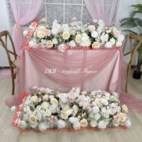 Pilihan Profesional Bunga Meja Buatan Berdaun Lembut untuk Dekorasi Pernikahan dengan Gaya Centerpiece Romantis