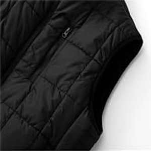 Chaqueta de Invierno Personalizada para Hombre, 100% Algodón, Estilo Puffer, Cuello Alto, Cierre de Cremallera, Logotipo Frontal, Teñido Liso, Todos los Colores Disponibles - Product Image 4