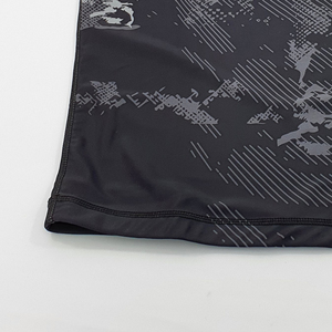 T-shirt de compression nouveau style de haute qualité personnalisé en gros vêtements de sport respirants pour l'entraînement équipement de combat Rash Guard - Product Image 6