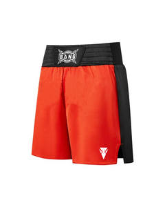 กางเกงขาสั้น MMA สำหรับผู้ชายดีไซน์ตามสั่งถักทอแบบถักน้ำหนักเบาศิลปะการต่อสู้ระดับกลางแบบต่อสู้ - Product Image 2