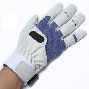 Most Popular Long <b>Cuff</b> Industrial Safety Gloves Goat Grain Leather Assembly Fireproof Provides Hand <b>Arm</b> Protection Construction - Product Image 2