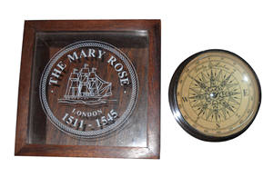 Boussole nouveau Portable voyage randonnée à vendre en laiton classique montre Style poche Antique Design extérieur lumineux boussole Camping - Product Image 2