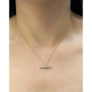 Collar con Colgante de Diamantes Marrakech Bar - Product Image 2