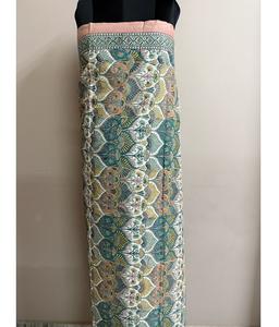 ผ้าคลุมไหล่ลายพิมพ์บล็อกมือ ผ้าฝ้ายเนื้อนุ่ม ระบายอากาศดี ทันสมัย ปี 2025 สำหรับผู้หญิง ทนทาน กันลม เหมาะสำหรับเดินชายหาดและรีสอร์ท - Product Image 3