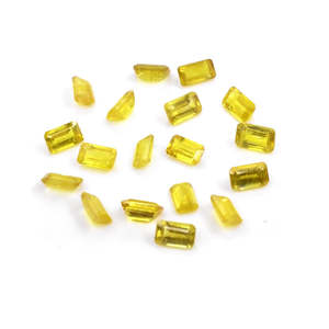 Zafiro Amarillo Natural de Bangkok, Calibrado, en Forma de Octágono, Varios Tamaños, Corte Brillante, Corte Esmeralda, Marquesa, Ovalado, Cojín, Rojo, Verde - Product Image 4