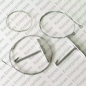 ชุดเลื่อยกิกลิออร์โทพีดิกลิพร้อมลวดบิดและด้ามจับ2อันอุปกรณ์ตัดกระดูกเครื่องมือสเตนเลสคุณภาพเยอรมัน - Product Image 5