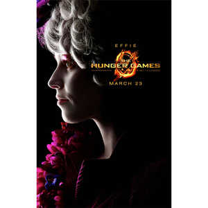 Póster moderno de las Juegos del Hambre con la imagen de Effie - Product Image 1