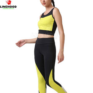 Ensemble de yoga pour femmes fabriqué par le fabricant Matériau durable avec motif solide Offre Spéciale à bas prix - Product Image 2