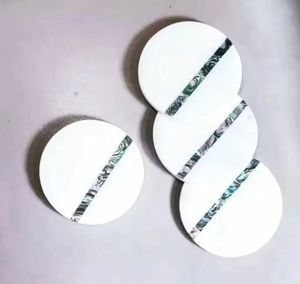 Posavasos de mármol con acabado brillante y posavasos de protección inferior Accesorios de mesa para artículos de hogar y cocina - Product Image 1