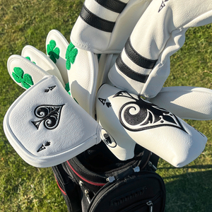 . Couvre-chef de club de golf en cuir PU pour homme, doublure intérieure en peluche douce, surface imperméable et longue chaussette au cou - Product Image 3