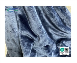 Tissu de flanelle double face super doux 280 g/m² 100% Textiles de maison en polyester de Thaïlande côté brossé - Product Image 4