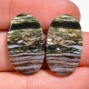 Cabochons de jaspe rose rougeâtre naturel poli, de forme multi-ovale, poire et taille radiant, pour la création de boucles d'oreilles par des designers - Product Image 4