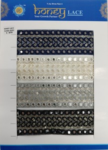 ลูกไม้ปักลายดอกไม้สีสันสวยงามสำหรับแฟชั่นของตกแต่งบ้านและโปรเจกต์งานฝีมือ - Product Image 5