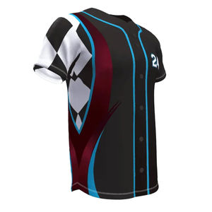 Maillot de softball de nouvelle conception en gros - Vente chaude, uniforme de baseball vierge pour adultes, sublimation, maillot de haute qualité pour équipe - Product Image 2