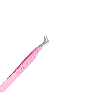 Professional Stainless Steel Beauty Tools With Low MOQ Premium Quality Stainless Steel Reusable Eyelash Tweezers - Product Image 3