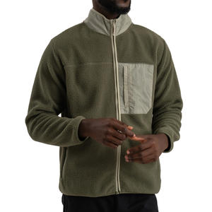 Stylish Winter Warm Mens <b>Fleece</b> Zipper <b>Jacket</b> <b>With</b> Soft <b>Lining</b> And High Neck Design Perfect For Outdoor And Daily Wear - Product Image 6