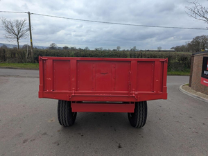 Tracteur de remorque de ferme chaude, remorque de basculement agricole de remorque de benne hydraulique en acier Chine CE personnalisé fourni Offre Spéciale - Product Image 6