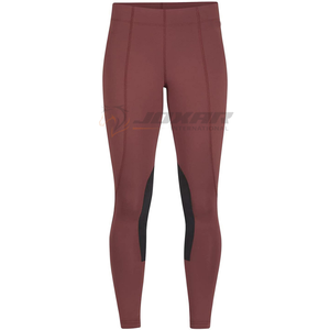 Medias ecuestres de tela de tacto suave para mujer, cintura alta, cómodas, ajuste seguro, perfectas para el entrenamiento de equitación y todos los días - Product Image 2