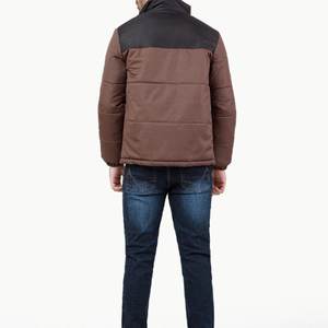 Vestes matelassées en gros à faible MOQ, design tendance, veste rembourrée de haute qualité, veste d'hiver épaisse en duvet pour hommes - Product Image 2