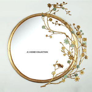 Greatest Quality Silver Plated Metal Luxury <b>Living</b> <b>Room</b> <b>Wall</b> <b>Mirror</b> Standard Most Selling Handmade Fancy <b>Wall</b> <b>Mirror</b> for Supply - Product Image 3