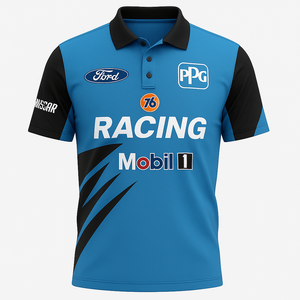 La mejor oferta de fábrica, Polo de pesca ligero de gran tamaño, transpirable, corto, a prueba de viento, personalizable, bordado por sublimación, diseño de logotipo - Product Image 4