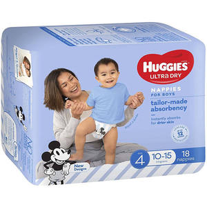 Huggies Little snugglers XXL ผ้าอ้อมเด็กผ้าฝ้ายนุ่มป้องกันการรั่วซึมขายส่งราคาสบาย - Product Image 6