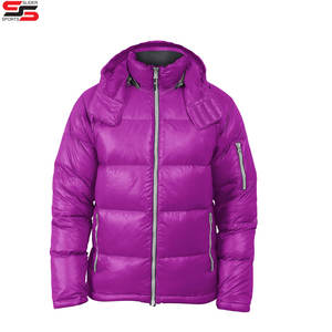 Puffer jacket coat with hoodie - Product Image 3