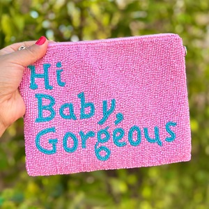 Porte-monnaie à perles Botox Money, sac cosmétique tendance, pochette amusante, cadeau artisanal brillant, grande capacité, fermeture éclair pour femmes - Product Image 4