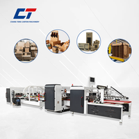 Machine à plier, coller et coudre automatique 2-en-1 CHENGTENG pour boîtes en carton ondulé