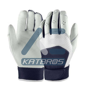 Gants de frappe de baseball en cuir de cabretta légers, conçus pour une adhérence, un confort et une précision supérieurs, parfaits pour les sports de compétition - Product Image 1