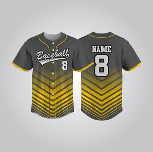 Maillot de baseball design personnalisé avec nom de l'équipe nom du joueur numéro - Product Image 5