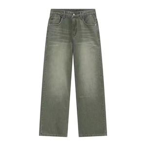 Pantalones Vaqueros de Mezclilla para Hombre, 100% Algodón, Corte Holgado, Ajustados, de Alta Calidad, Estilo Desgastado, Venta al Por Mayor - Product Image 1