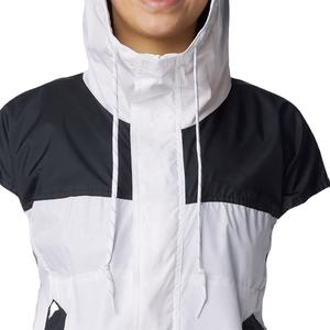 เสื้อแจ็คเก็ตกันลมคุณภาพสูงสำหรับผู้หญิง ฤดูใบไม้ร่วง ผลิตจากผ้าไนลอนถัก ปรับแต่งแผงและโลโก้ได้ กันฝน กันลม ชุดเซ็ต - Product Image 2