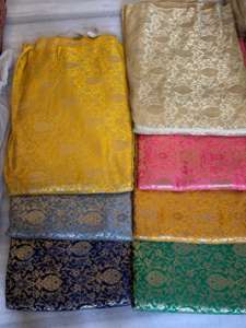 Tela de brocado Jacquard de alta calidad para blusa Kurti Lehenga Sherwani Dupatta fundas de cojines y decoraciones de boda - Product Image 6