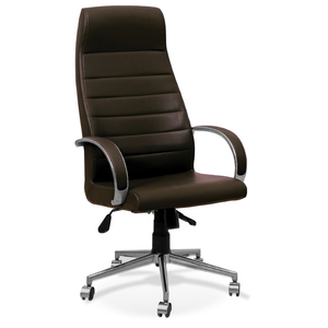 Silla de oficina ergonómica a rayas de estilo moderno de alta calidad, nuevo diseño, silla Boss, cuero genuino, envío rápido desde Turquía - Product Image 2