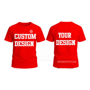 Camisetas personalizadas de verano al por mayor para hombre 100% algodón tejido de alta calidad precio barato hecho en Pakistán - Product Image 1